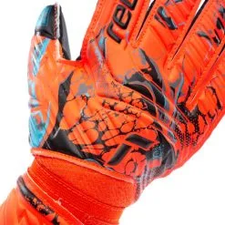 Guante Reusch Attrakt Silver Niño -zapateria de futbol guante reusch attrakt silver nino rojo 4