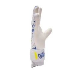 Guante Reusch Pure Contact Silver Niño 7 Guante Reusch Pure Contact Silver Niño -zapateria de futbol guante reusch pure contact silver nino white blue 2
