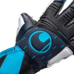 Guante Uhlsport Speed Contact Supersoft -zapateria de futbol guante uhlsport speed contact supersoft azul oscuro 4