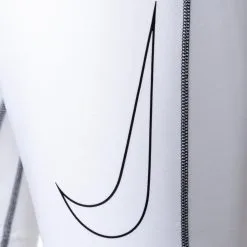 Malla Nike Corta Nike Pro Dri-Fit -zapateria de futbol malla nike m np df white black black 2