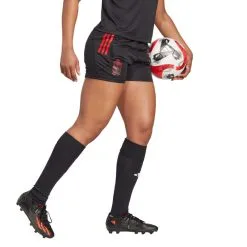 Pantalón Corto Adidas Bélgica Training Mundial Qatar 2022 Mujer -zapateria de futbol pantalon corto adidas belgica training mundial qatar 2022 mujer black 2