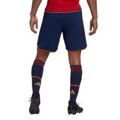 Pantalón Corto Adidas España Primera Equipación Mundial Qatar 2022 -zapateria de futbol pantalon corto adidas espana primera equipacion world cup 2022 navy blue colleg gold 2