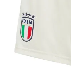 Pantalón Corto Adidas Italia Segunda Equipación 2022-2023 Niño -zapateria de futbol pantalon corto adidas italia segunda equipacion 2022 2023 nino off white 2