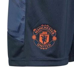 Pantalón Corto Adidas Manchester United FC Training 2022-2023 Niño -zapateria de futbol pantalon corto adidas manchester united fc training 2022 2023 nino crew navy 3