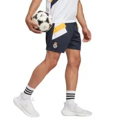 Pantalón Corto Adidas Real Madrid CF Fanswear Icon -zapateria de futbol pantalon corto adidas real madrid cf fanswear 2022 2023 night navy 1 1