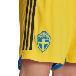 Pantalón Corto Adidas Suecia Primera Equipación 2022-2023 6 Pantalón Corto Adidas Suecia Primera Equipación 2022-2023 -zapateria de futbol pantalon corto adidas suecia primera equipacion world cup 2022 yellow 2