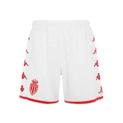 Pantalón Corto Kappa AS Monaco Primera Equipación 2022-2023 Niño