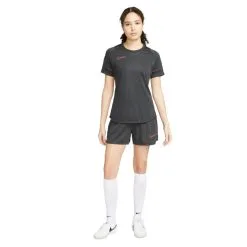 Pantalón Corto Nike Dri-Fit Academy Mujer -zapateria de futbol pantalon corto nike dri fit academy mujer dark smoke grey dark russet off noir 4