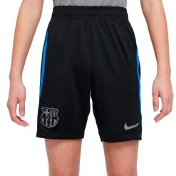 Pantalón Corto Nike FC Barcelona Training 2022-2023 Niño -zapateria de futbol pantalon corto nike fc barcelona training 2022 2023 nino black signal blue 2