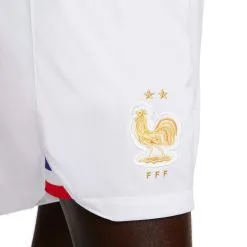Pantalón Corto Nike Francia Primera Equipación Stadium Mundial Qatar 2022 -zapateria de futbol pantalon corto nike francia primera equipacion stadium mundial qatar 2022 white metallic gold 3