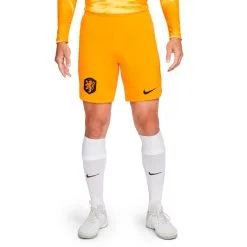 Pantalón Corto Nike Holanda Primera Equipación Stadium Mundial Qatar 2022 -zapateria de futbol pantalon corto nike holanda primera equipacion stadium mundial qatar 2022 orange peel black 2