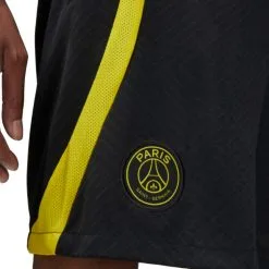 Pantalón Corto Nike Paris Saint-Germain FC Training 2022-2023 -zapateria de futbol pantalon corto nike paris saint germain fc training 2022 2023 black tour yellow tour yellow no spon plyr 3