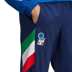 Pantalón Largo Adidas Italia Fanswear Icon -zapateria de futbol pantalon largo adidas italia fanswear 2022 2023 dark blue 3 1