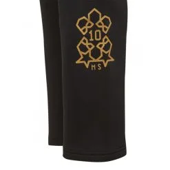 Pantalón Largo Adidas Salah Niño -zapateria de futbol pantalon largo adidas salah nino black gold metallic 3