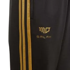 Pantalón Largo Adidas Salah Niño -zapateria de futbol pantalon largo adidas salah nino black gold metallic 4