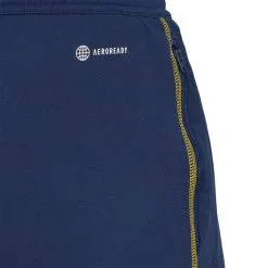 Pantalón Largo Adidas Suecia Training 2022-2023 -zapateria de futbol pantalon largo adidas suecia training mundial qatar 2022 navy blue yellow 3