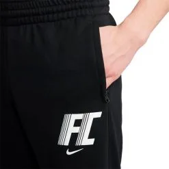 Pantalón Largo Nike Dri-FIT NIKE F.C. -zapateria de futbol pantalon largo nike f.c. dri fit black white 2