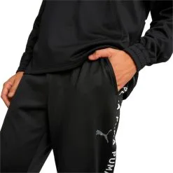 Pantalón Largo Puma Fit Lightweight Powerfleece -zapateria de futbol pantalon largo puma fit lightweight powerfleece black 3