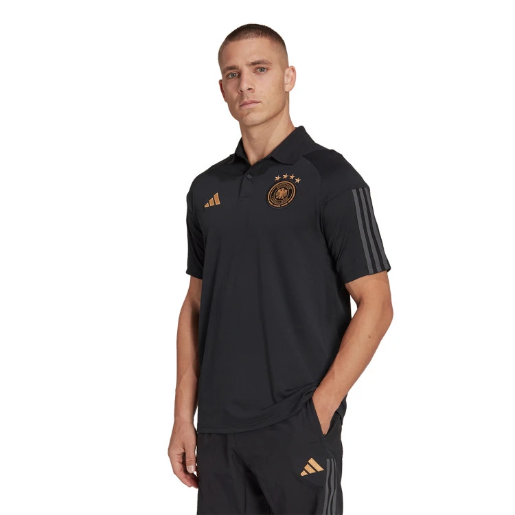 Polo Adidas Alemania Fanswear Mundial Qatar 2022 2 Polo Adidas Alemania Fanswear Mundial Qatar 2022 - Imagen 2