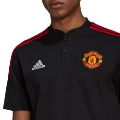 Polo Adidas Manchester United FC Fanswear 2022-2023 8 Polo Adidas Manchester United FC Fanswear 2022-2023 -zapateria de futbol polo adidas manchester united fc fanswear 2022 2023 black 3