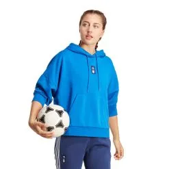 Sudadera Adidas Italia Fanswear 2022-2023 Mujer 6 Sudadera Adidas Italia Fanswear 2022-2023 Mujer -zapateria de futbol sudadera adidas italia fanswear 2022 2023 mujer blue 1