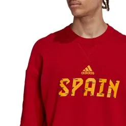 Sudadera Adidas Spain Crew 10 Sudadera Adidas Spain Crew -zapateria de futbol sudadera adidas spain cr swt power red 2 4