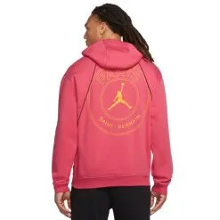 Sudadera Nike PSG X Jordan Fanswear -zapateria de futbol sudadera nike psg x jordan fanswear fusion red tour yellow 1