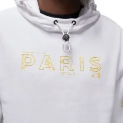 Sudadera Nike PSG X Jordan Fanswear 7 Sudadera Nike PSG X Jordan Fanswear -zapateria de futbol sudadera nike psg x jordan fanswear white tour yellow 2