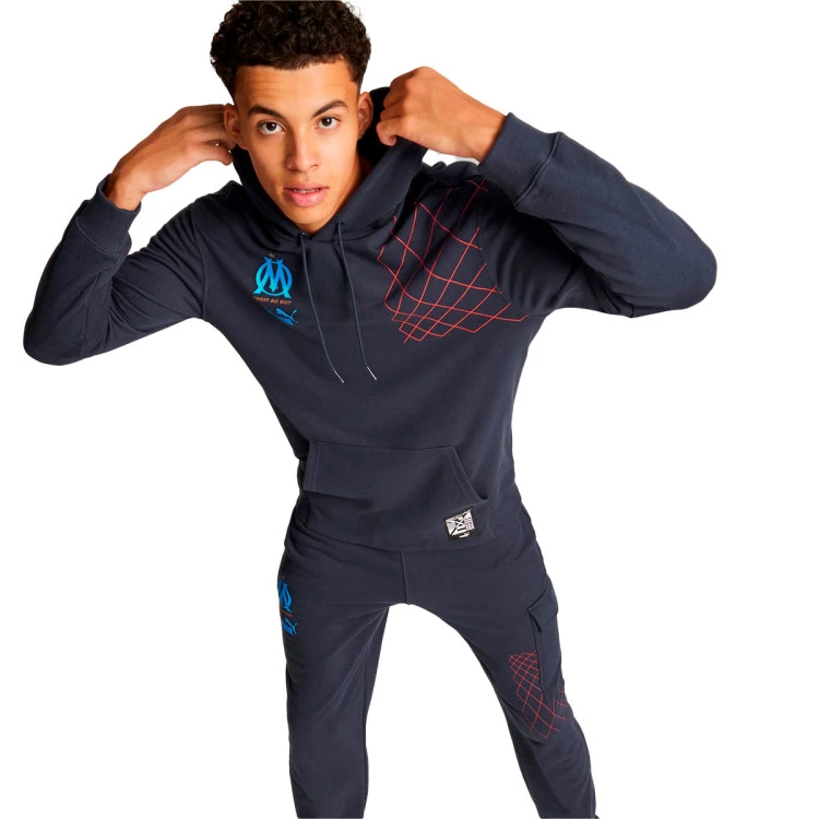 Sudadera Puma Olympique De Marsella Fanswear 2022-2023 3 Sudadera Puma Olympique De Marsella Fanswear 2022-2023 - Imagen 3