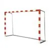 Jim Sports Juego Porterías Fútbol Sala Metálicas Trasladables (80 X 80 Mm)