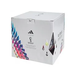 Balón Adidas FIFA Mundial Qatar 2022 League Box -zapateria de futbol balon adidas fifa world cup qatar 2022 league box white pantone 4