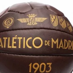 Balón Atlético De Madrid Atlético De Madrid Histórico 1903 -zapateria de futbol balon atletico de madrid atletico de madrid historico 1903 marron dorado 2