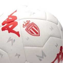 Balón Kappa AS Monaco 2022-2023 -zapateria de futbol balon kappa as monaco 2022 2023 white red 2