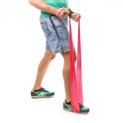 Banda Rehab Medic De Látex Resistencia Media (1,5 M) -zapateria de futbol banda rehab medic latex para ejercicio 15m rojo 2
