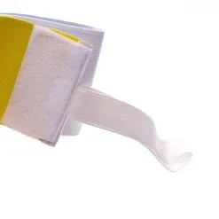 Brazalete Mercury Capitán Canarias -zapateria de futbol brazalete mercury capitan canarias blanco azul amarillo 1