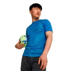 Camiseta Puma IndividualRISE Graphic -zapateria de futbol camiseta puma individualrise graphic tee electric blue lemonade peacoat 2