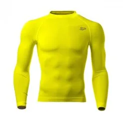 Camiseta SP Fútbol Térmica Doble Densidad -zapateria de futbol camiseta sp termica doble densidad amarillo fluor 1