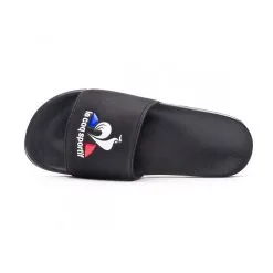 Chanclas Le Coq Sportif Slide Logo -zapateria de futbol chanclas le coq sportif slide logo black 4