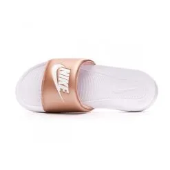 Chanclas Nike Victori One Slide Mujer -zapateria de futbol chanclas nike victori one slide mujer metallic red bronze white 4
