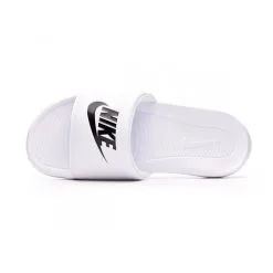 Chanclas Nike Victori One Slide -zapateria de futbol chanclas nike victori one slide white black white 4