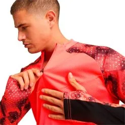 Chaqueta Puma IndividualFINAL -zapateria de futbol chaqueta puma individualfinal wc 14 zip top fiery coral puma black 5