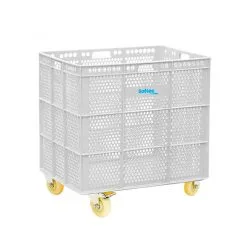 Jim Sports Banasta Para Balones Con Ruedas