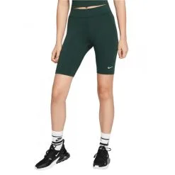 Malla Nike Corta Sportswear Essential Biker Mujer -zapateria de futbol malla nike w nsw essntl mr biker pro green 2