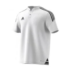 Polo Adidas Condivo 22 M/c Niño -zapateria de futbol polo adidas condivo 22 mc nino white 1