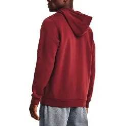 Sudadera Under Armour Essential Fleece Hoodie -zapateria de futbol sudadera under armour essential fleece hoodie red 3