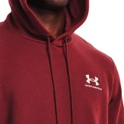 Sudadera Under Armour Essential Fleece Hoodie -zapateria de futbol sudadera under armour essential fleece hoodie red 4