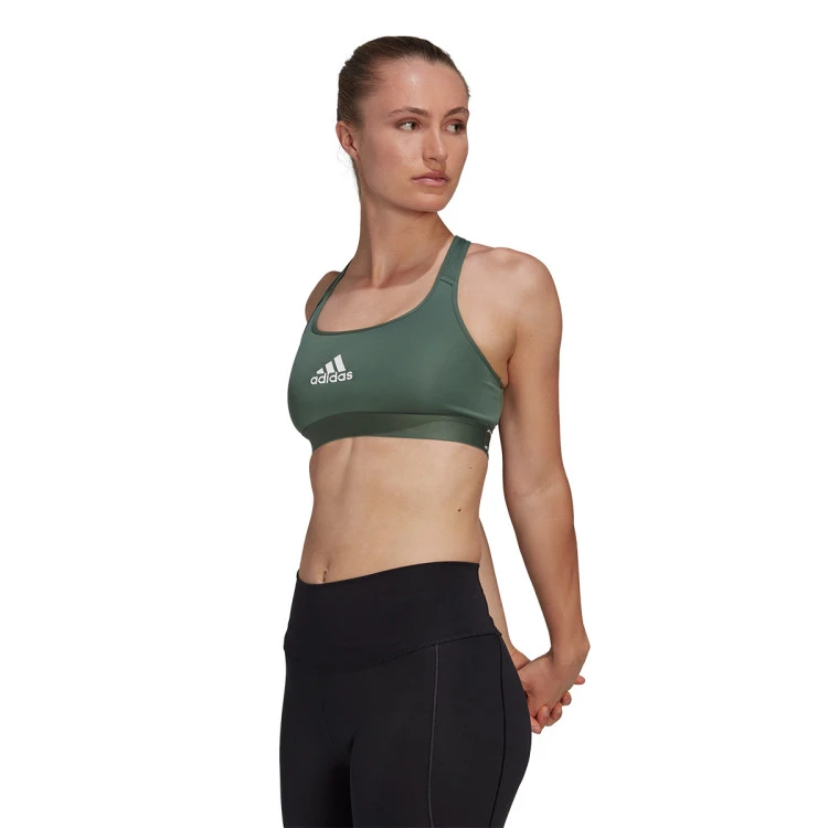 Sujetador Adidas Powerreact Training Medium Support 3 Stripes Mujer 3 Sujetador Adidas Powerreact Training Medium Support 3 Stripes Mujer - Imagen 3