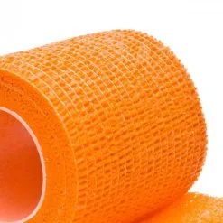 Tape SP Fútbol Sujeta-Espinilleras (5 Cm X 4,6 M) 6 Tape SP Fútbol Sujeta-Espinilleras (5 Cm X 4,6 M) -zapateria de futbol tape sp sujeta espinilleras 5cmx46m naranja 2