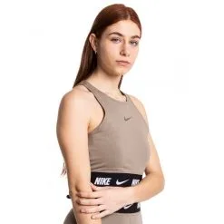 Top Nike Sportswear Crop Top Mujer 7 Top Nike Sportswear Crop Top Mujer -zapateria de futbol top nike nsw crop top mujer matte olive 1